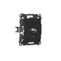 Miniatyrbillede 3 af 8: Enkelt SAT-antennestik (modul). Til individuelle installationer, matsort Simon54