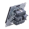 Pikkukuva 7 / 7: SCHUKO-pistorasia 2P+Z - 16 A - 250 V~ - sulkimella - automaattiset liittimet, BLACK SUNO