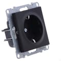 Pikkukuva 2 / 7: SCHUKO-pistorasia 2P+Z - 16 A - 250 V~ - sulkimella - automaattiset liittimet, BLACK SUNO
