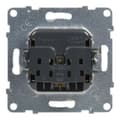 Pikkukuva 1 / 5: Pistorasia 2P+Z - 16 A - 250 V~ - ruuviliittimet, VALKOINEN SUNO