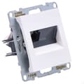 Pikkukuva 2 / 4: RJ45/cat 5E UTP-naarasliitin, VALKOINEN SUNO
