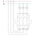 Miniatyrbillede 4 af 4: Quadra lyskontakt sort glas 3