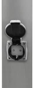 Miniatyrbillede 9 af 11: LED-vejlampe, LED-vejlampe med fatning, sokkellampe 65 cm IP44 230V, Q290