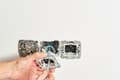 Miniatyrbild 7 av 7: 1-vägs infälld dosa, infälld UP HW ? 63 mm, djup 40 mm, förpackning med 60 st, 50 st