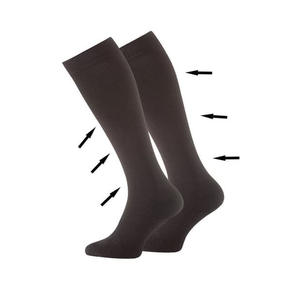 Støttestrømper Fly 3-Pack Svart 39-42