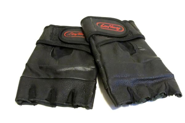 Skinnhansker uten finger - svart