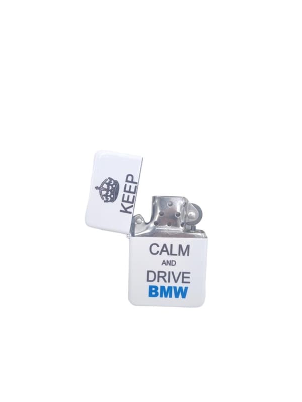 Lighter Keep calm and drive BMW