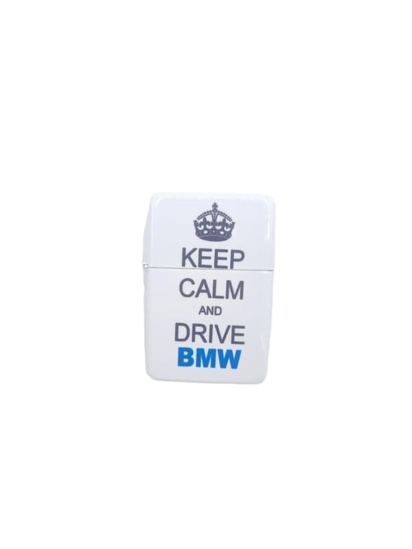 Lighter Keep calm and drive BMW