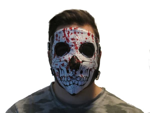 DØD MASK LÆDER MOTORCYKEL