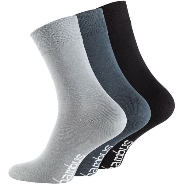 Bambus Sokker 6-Pack Mørk Mix 43-46
