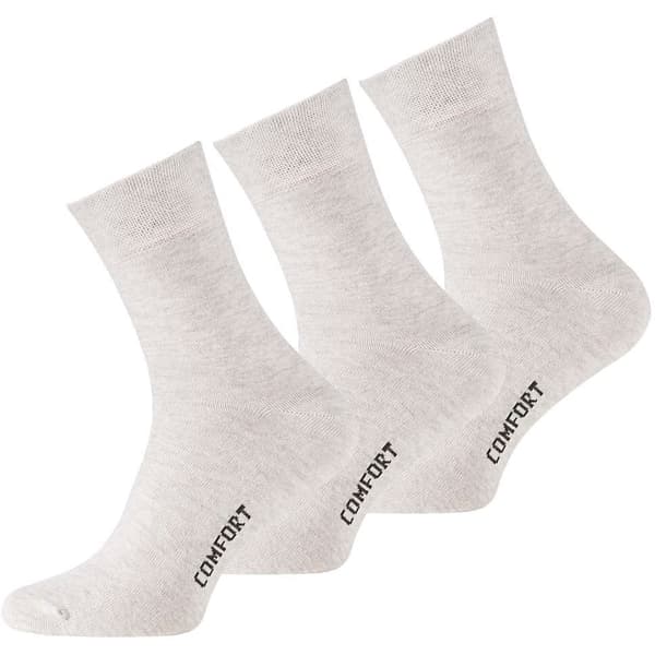 Diabetes Sokker 6-Pack Beige 43-46