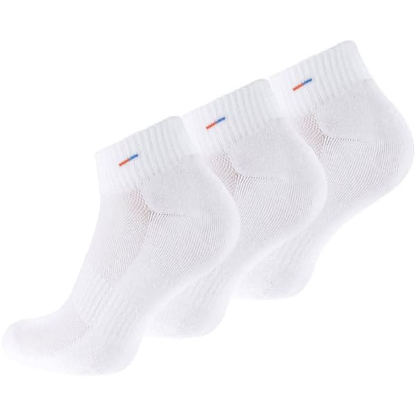 Treningssokker 6-Pack Hvit 35-38