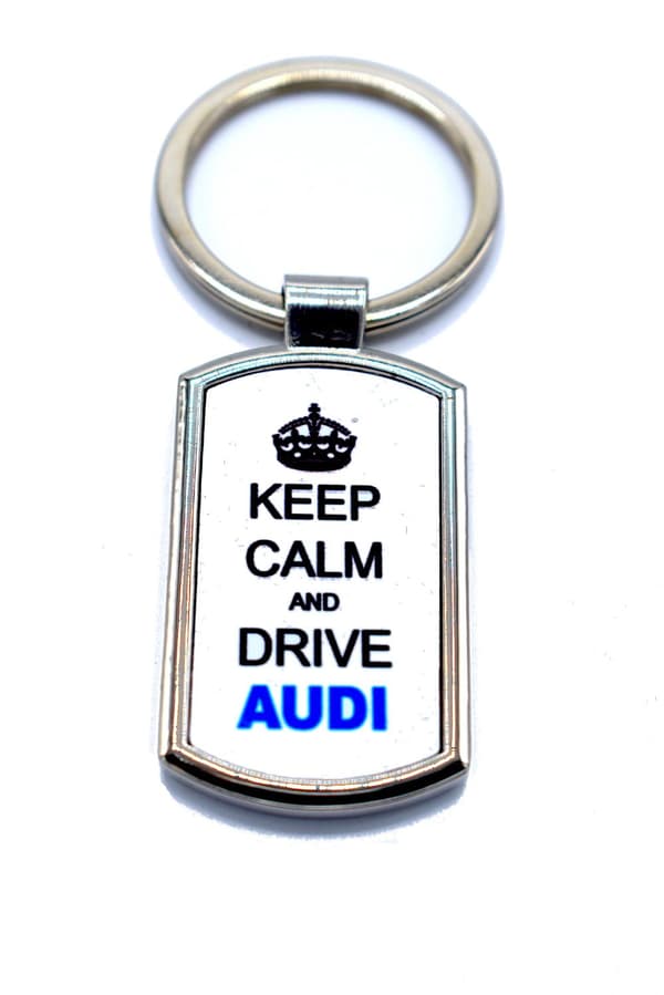 Avaimenperä - Keep calm and drive AUDI