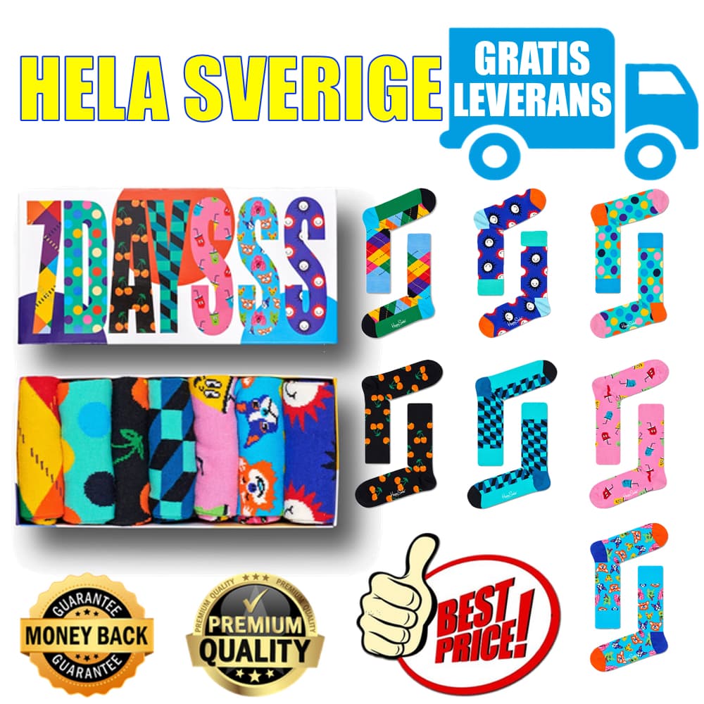 Happy socks 7 days gift box