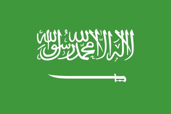 Saudi-Arabias flagg
