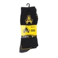 Pikkukuva 2 / 3: Amblers Mens Contrast Ribbed Workwear Socks (Pack Of 3)
