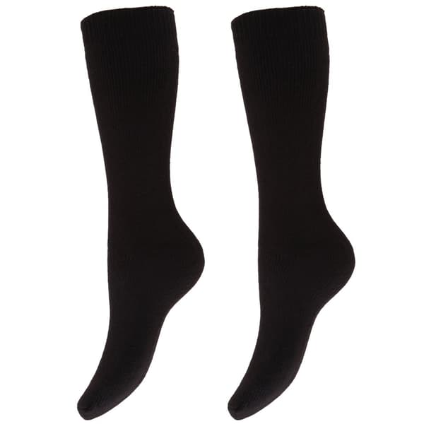 Floso Kvinnor/Damer termiska vinter Wellington/Welly Boot Socks (2 par)