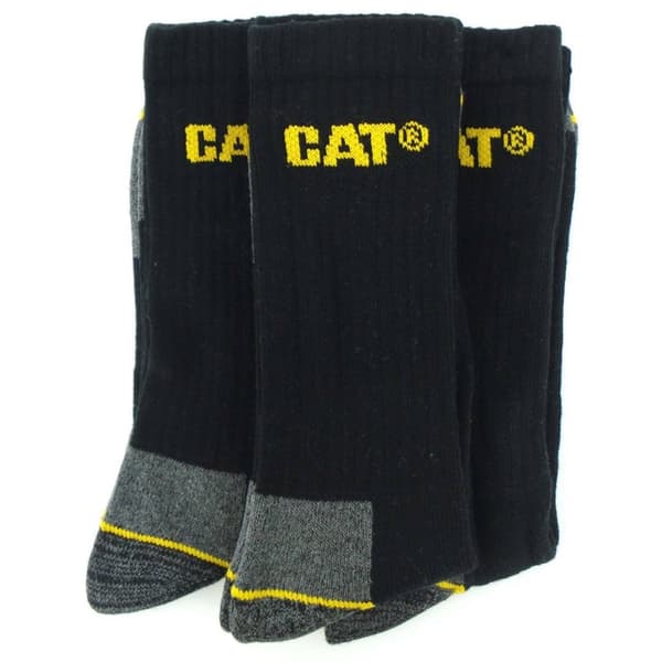 Caterpillar Crew Work Sock - 3 Pair Pack / Mens Socks