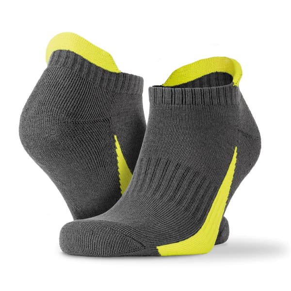 Spiro Unisex Adults Sports Trainer Socks (Pack Of 3)