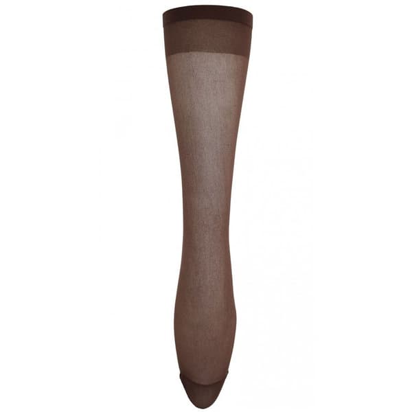 Joanna Gray Womens/Ladies Knee Highs (3 Pairs) Chocolate Brown One Size