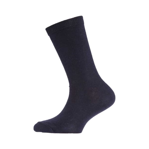 Childrens/Kids Plain Cotton Rich School Socks (Pack Of 3)