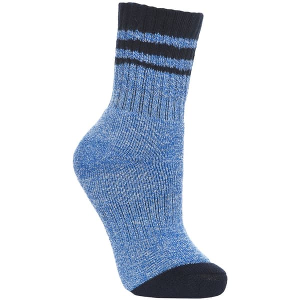 Trespass Childrens/Kids Vic Anti-Blister Boot Socks Bright Blue Marl 9-12 Child UK