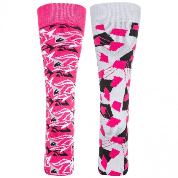 Trespass Childrens/Kids Rockies Ski Socks (Pack Of 2)
