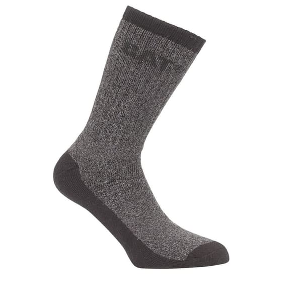 Caterpillar Thermal Mens Work Socks (Pack Of 2) Black 6-11