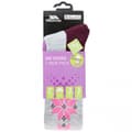 Miniatyrbilde 5 av 5: Trespass Womens/Ladies Snowfall Thermal Ski Socks (Pack Of 1)