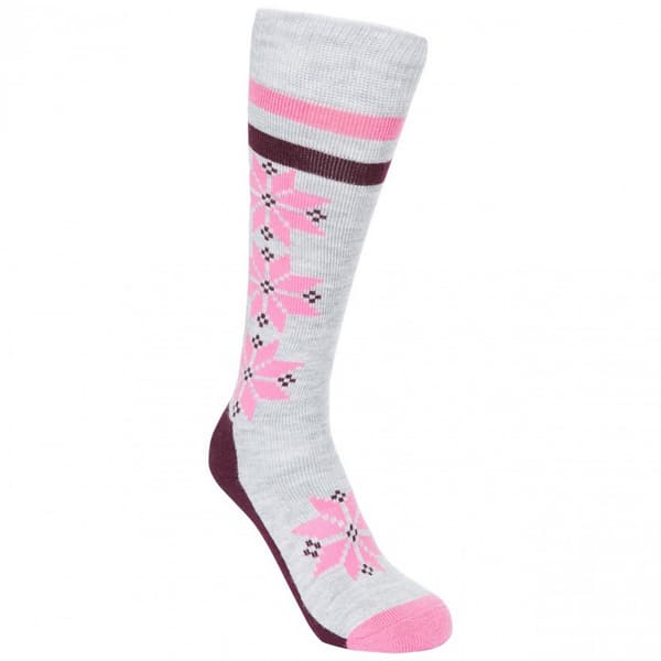 Trespass Womens/Ladies Snowfall Thermal Ski Socks (Pack Of 1)