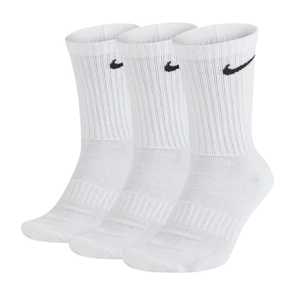 Nike Everyday Cushion Socks (3 par) White XL