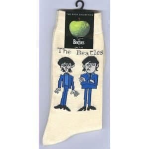 The Beatles Unisex Ankle Socks: Cartoon Standing (UK Size 7 - 11)