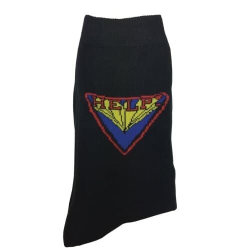 The Beatles Unisex Ankle Socks: Help! (UK Size 7 - 11)