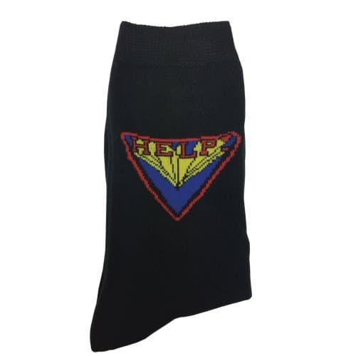 The Beatles Unisex Ankle Socks: Help! (UK Size 7 - 11)