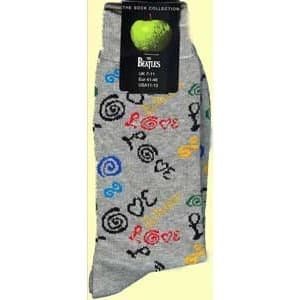 The Beatles Unisex Ankle Socks: Love (UK Size 7 - 11)