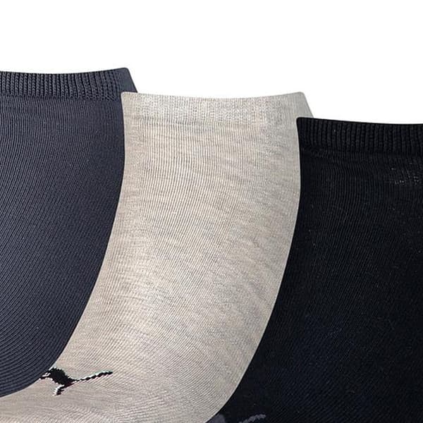 Puma Unisex Adult Invisible Socks (Pack of 3)