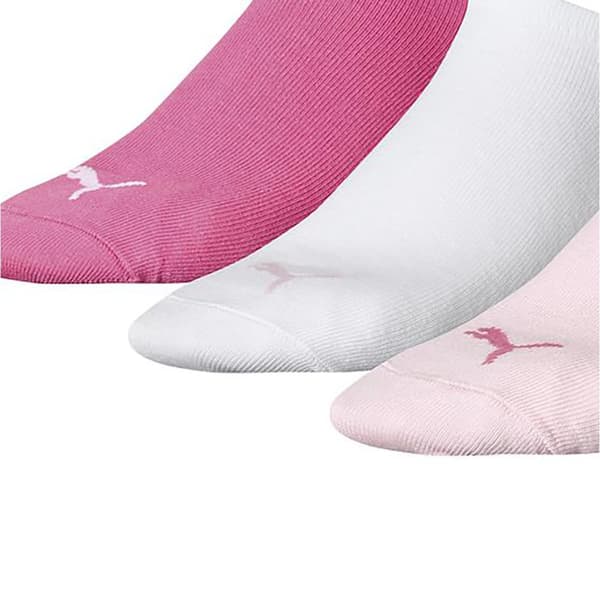 Puma Unisex Adult Invisible Socks (Pack of 3)