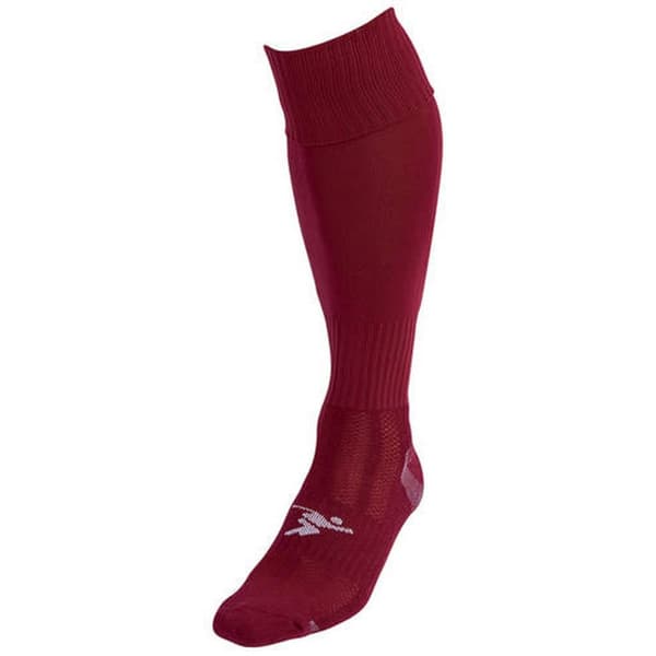 Precision Unisex Adult Pro Plain Football Socks Maroon 7 UK-11 UK