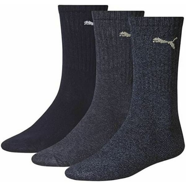 Puma Unisex Adult Crew Sports Socks (Pack of 3)