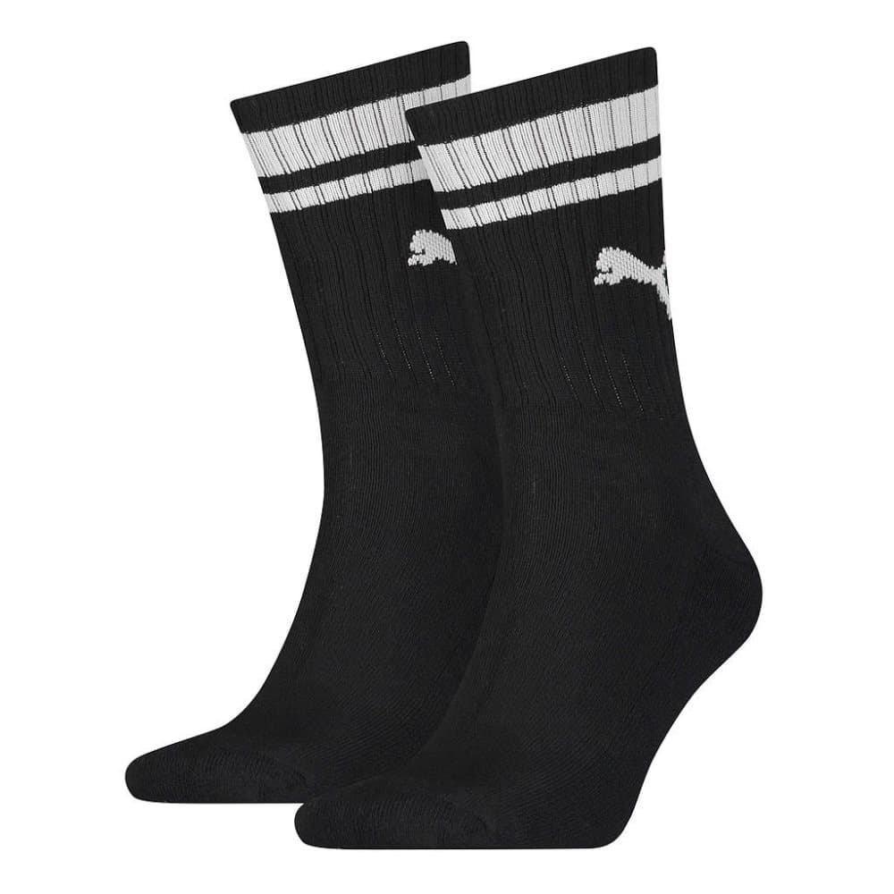 Puma Unisex Adult Heritage Striped Crew Socks (Pack of 2)
