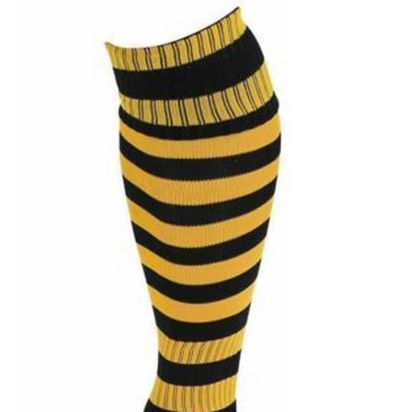 Precision Unisex Adult Pro Hooped Football Socks för vuxna