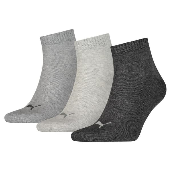Puma Unisex Adult Quarter Training Ankle Socks (Pack of 3)