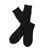 Topeco Men Wool Rib Socks Black