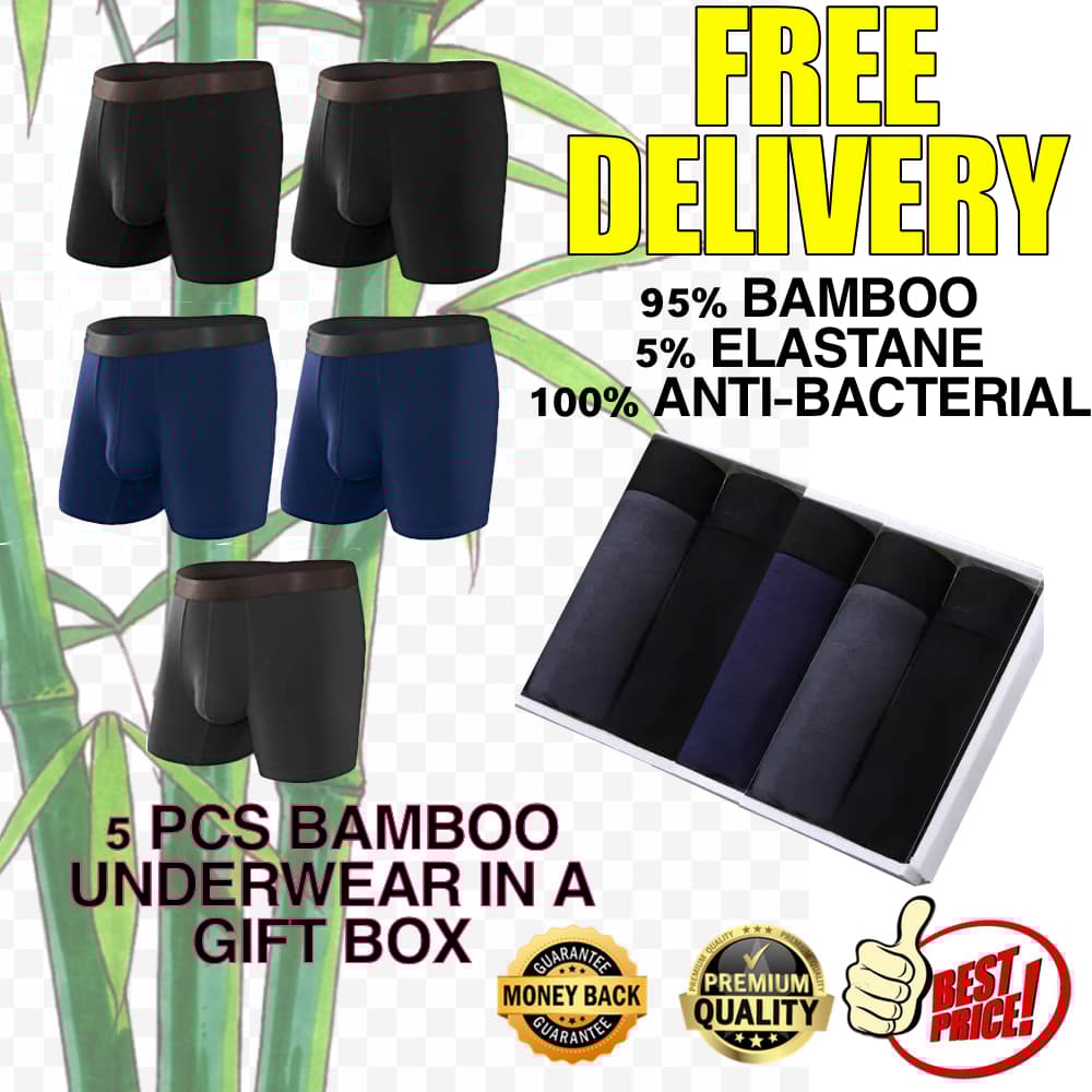 Kalsonger Bambu 5-Pack