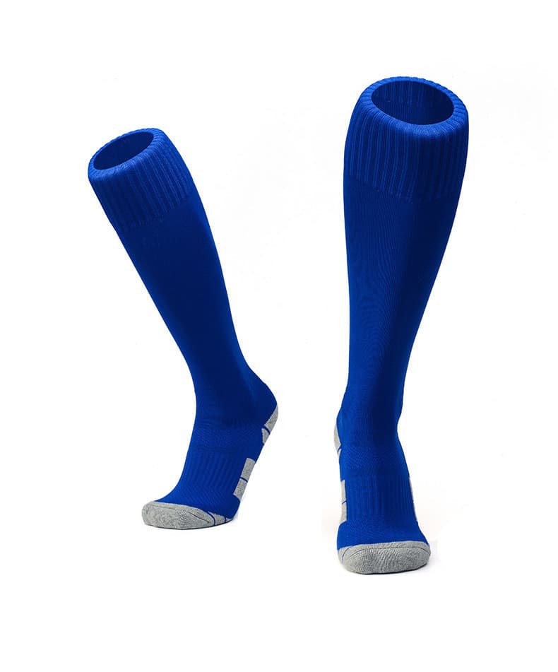 Fotbollsstrumpor Blå/Grå (M)