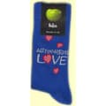 Miniatyrbilde 2 av 2: The Beatles Ladies Ankle Socks: All you need is love (UK Size 4 - 7)