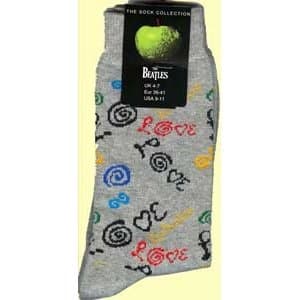 The Beatles Ladies Ankle Socks: Love (UK Size 4 - 7)