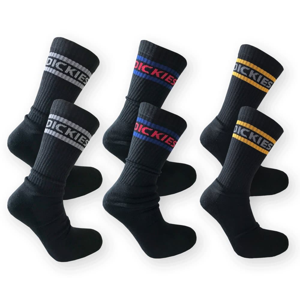 Dickies Premium Sportstrumpor, 6-par