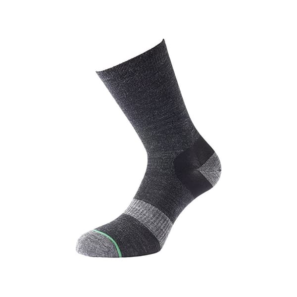 1000 Mile Mens Approach Walking Socks Charcoal Grey L
