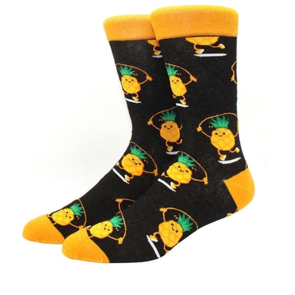 6-Par Mjuka Bekväma Färgglada Unisex Strumpor